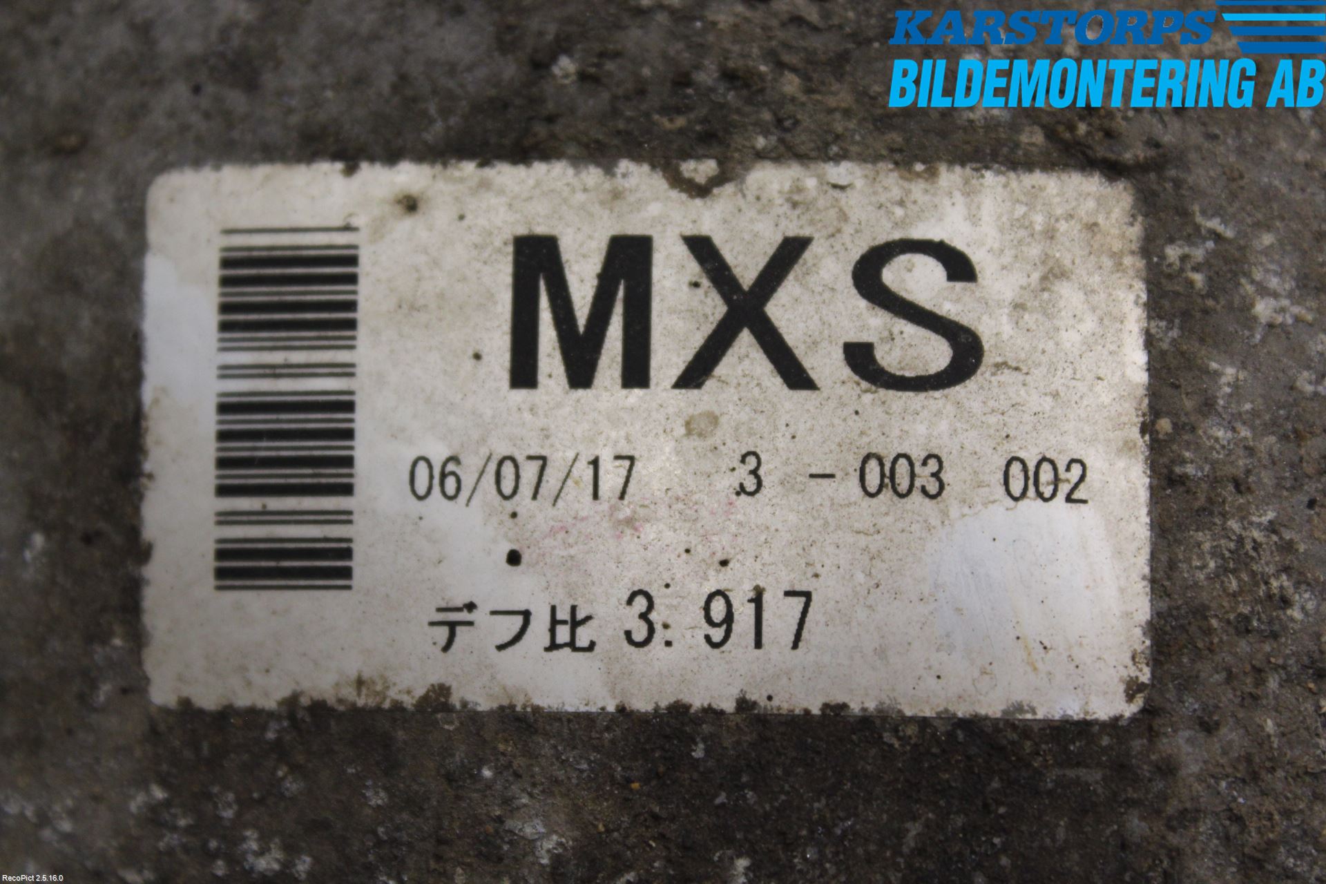 Mitsubishi PAJERO 06-15 Framvagn Diffrential