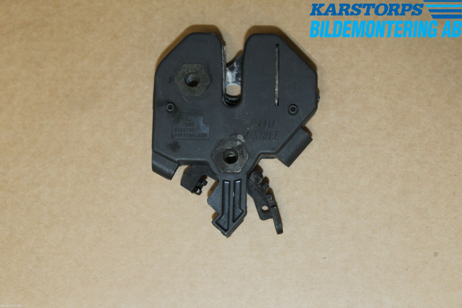 Volvo V70 05-08 Huvlås