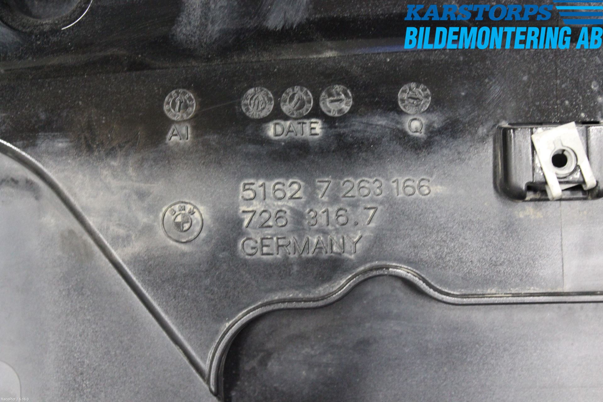 BMW 3 F30/F31/F80 12-19 Spoiler Baklucka