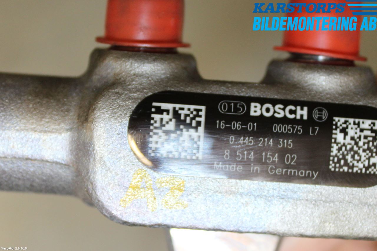 BMW 3 F30/F31/F80 12-19 Inj. Fuelrail