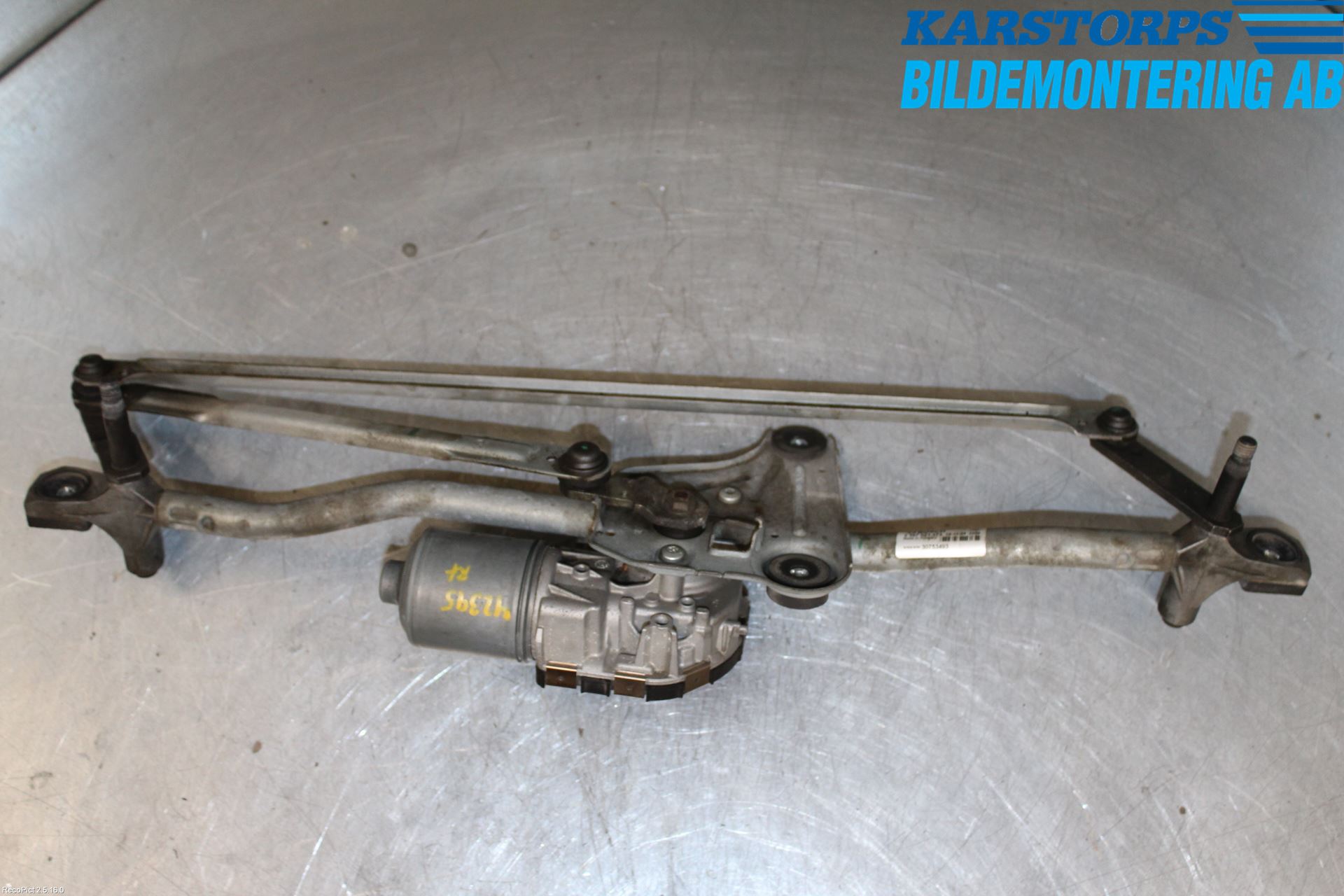 Volvo V60 11-13 Torkarmekanism Vindruta