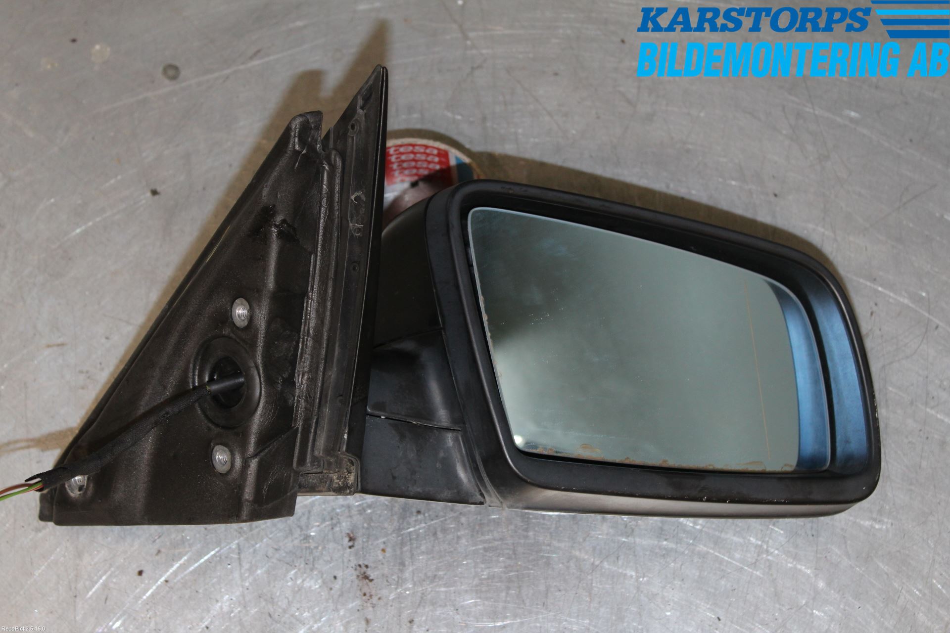 BMW 5 E60/61 Sed/Tou 02-10 Spegel Yttre El Hö