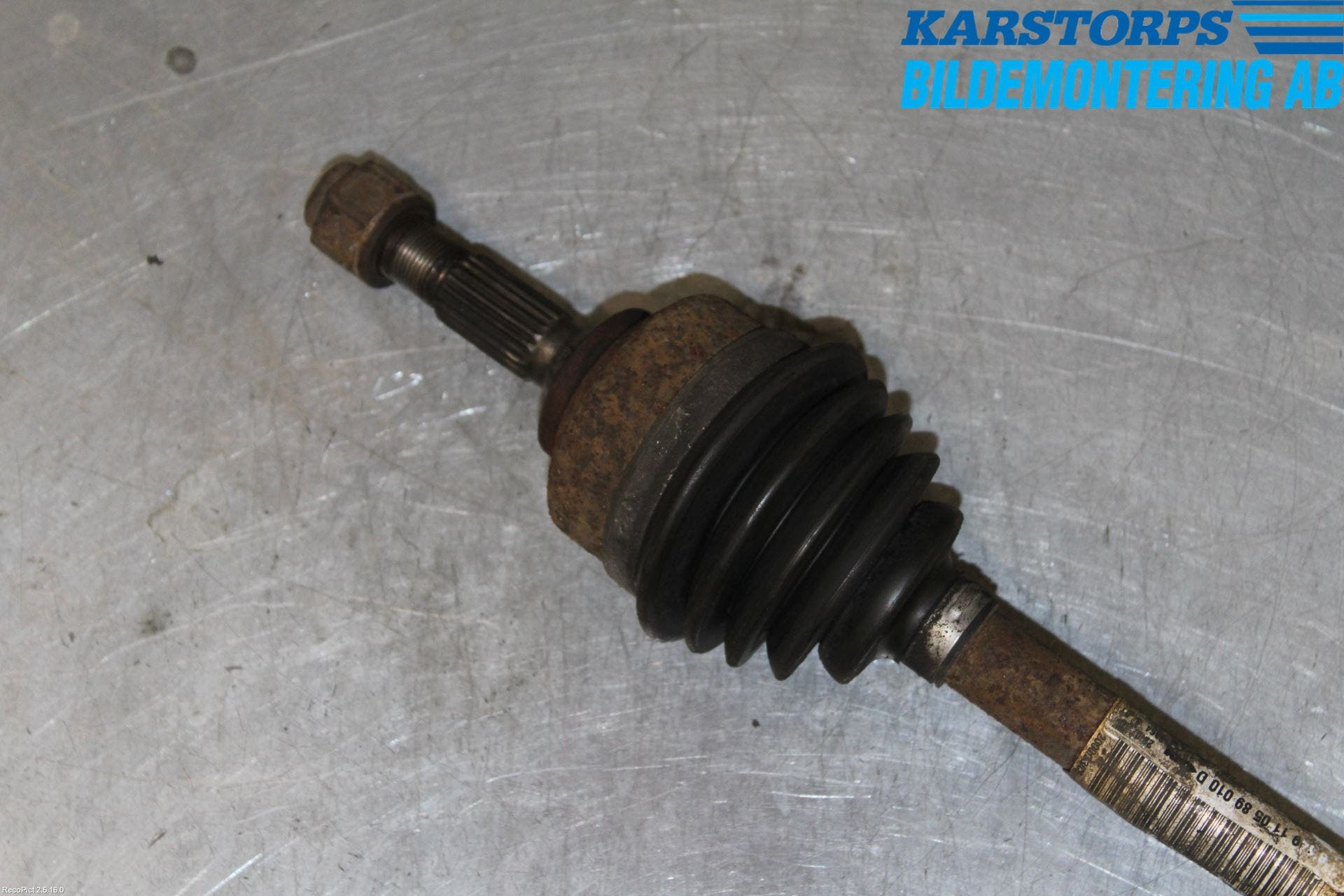 Peugeot 207 Drivaxel Fram Vänster