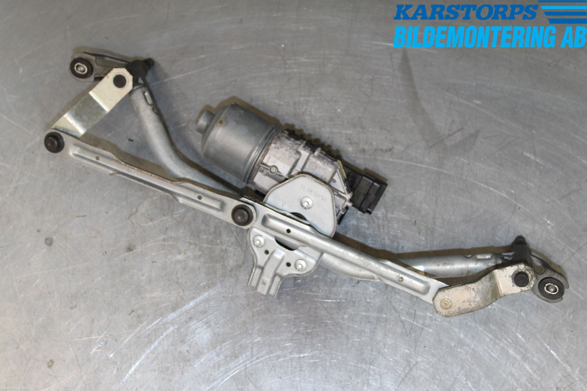 Peugeot 207 Torkarmekanism Vindruta