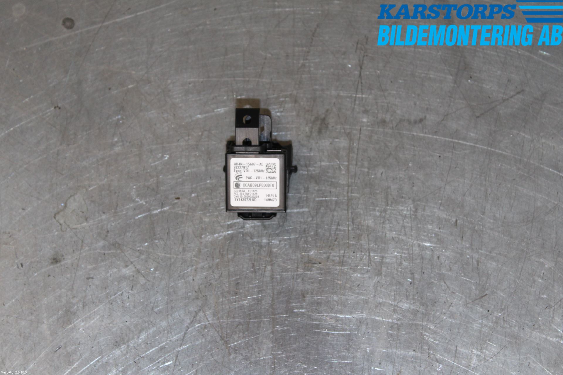 Volvo V40 12-19 Tändlås