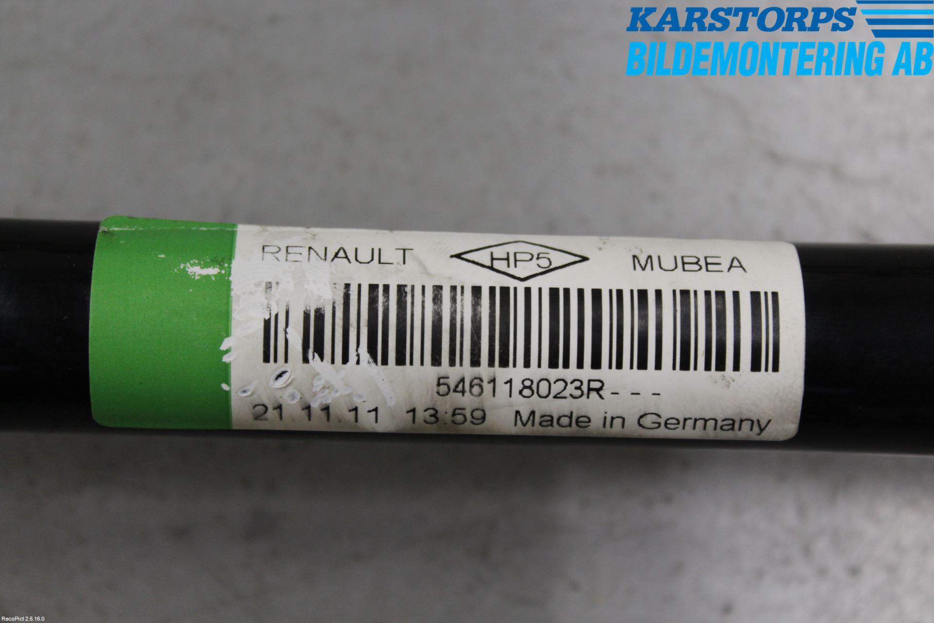 Renault MEGANE III 09-15 Krängningshämmare Fram