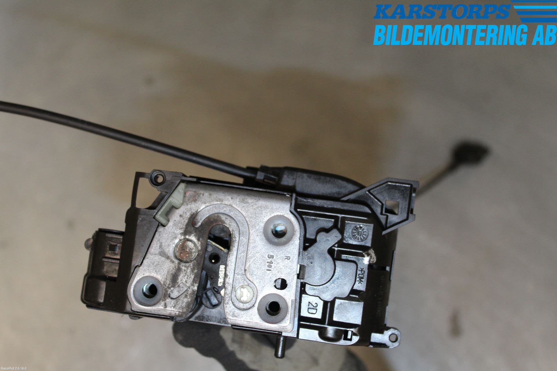 Renault CLIO III  09-12 Låskista-Dörrlås