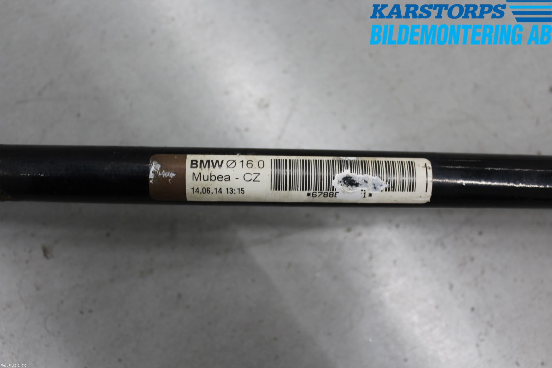 BMW 5 F10/F11/F18 09-17 Krängningshämmare Bak