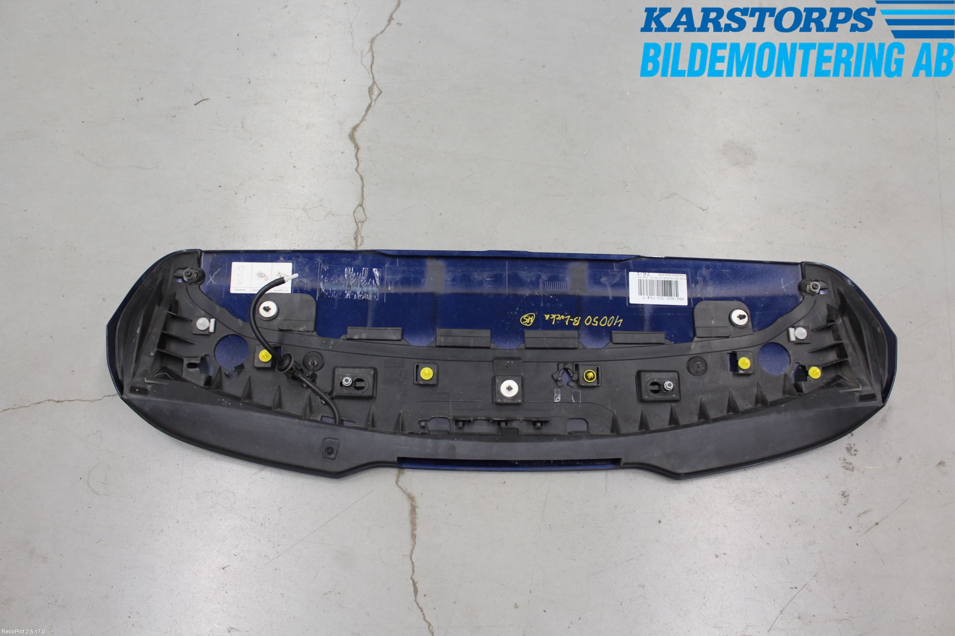 Volvo V40 12-19 Spoiler Baklucka