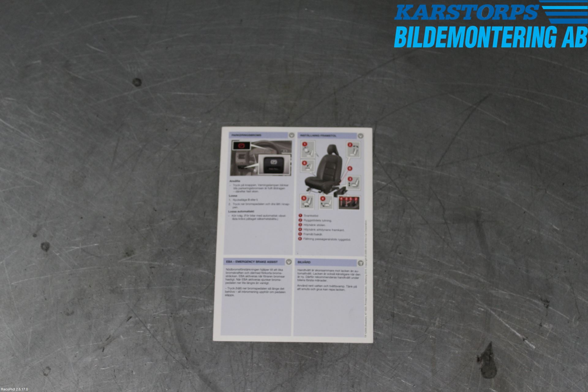 Volvo XC70 08-13 Instruktionsbok