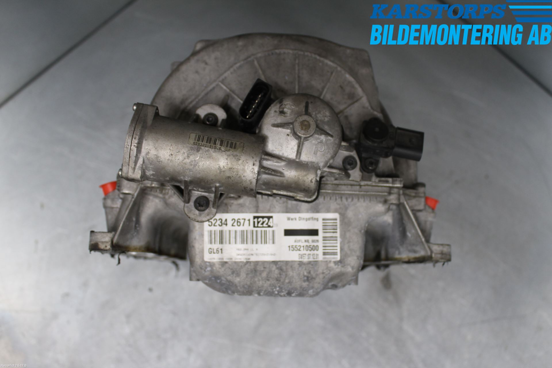 BMW 7 E65/66    00-08 Grenrör Insug