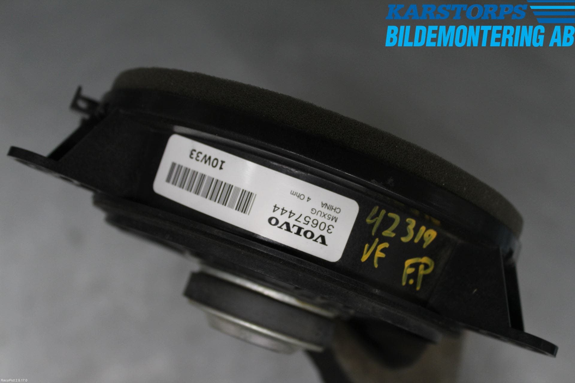 Volvo XC70 08-13 Högtalare