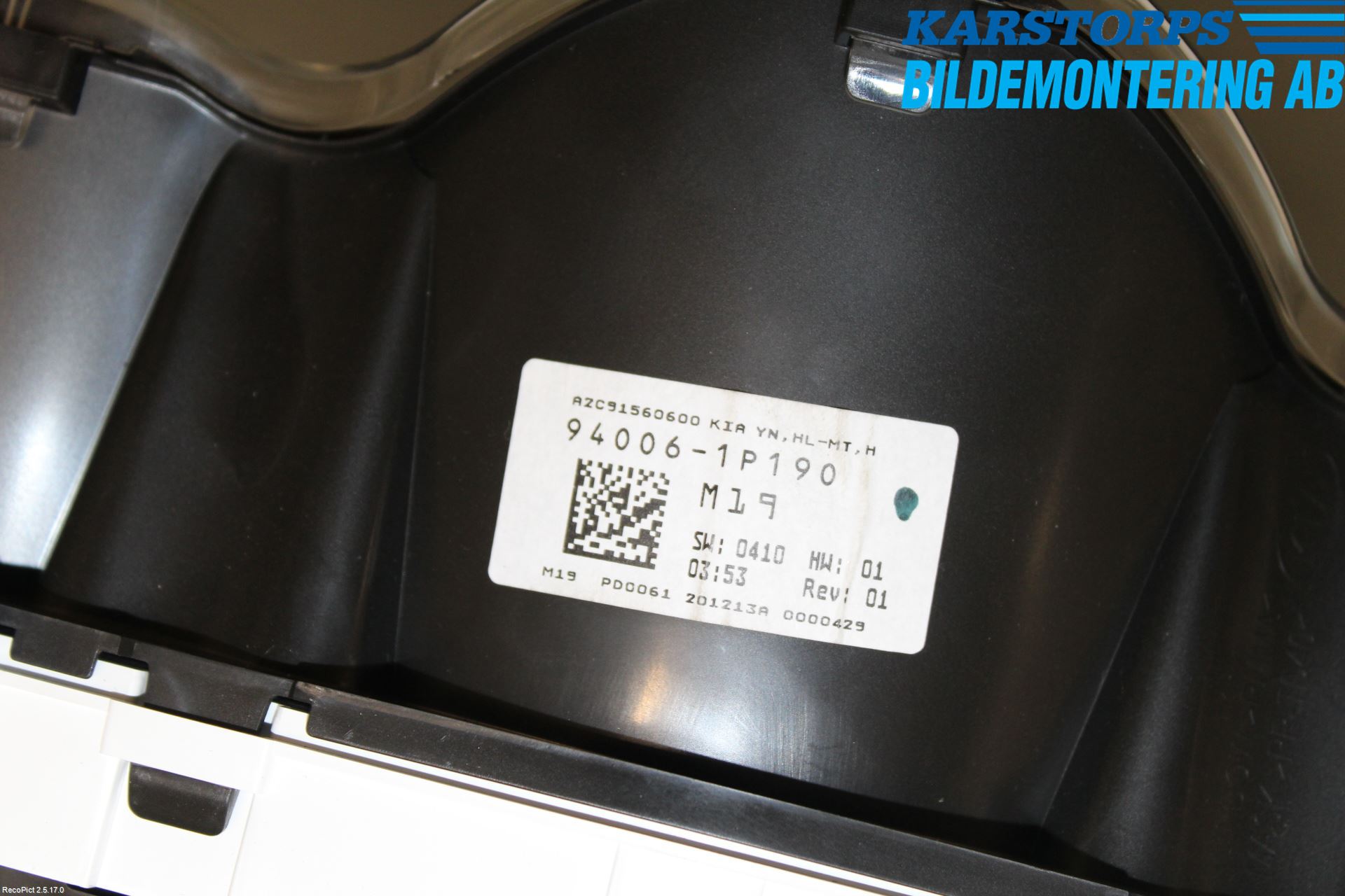 Kia VENGA 10-19 Instrument Komb