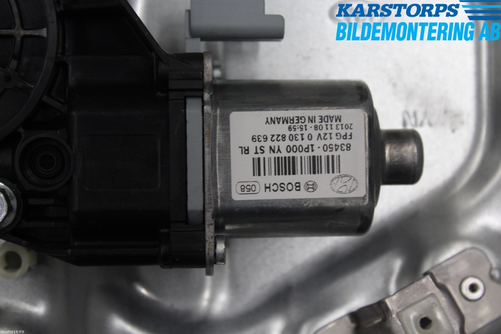 Kia VENGA 10-19 Fönsterhiss El Kompl