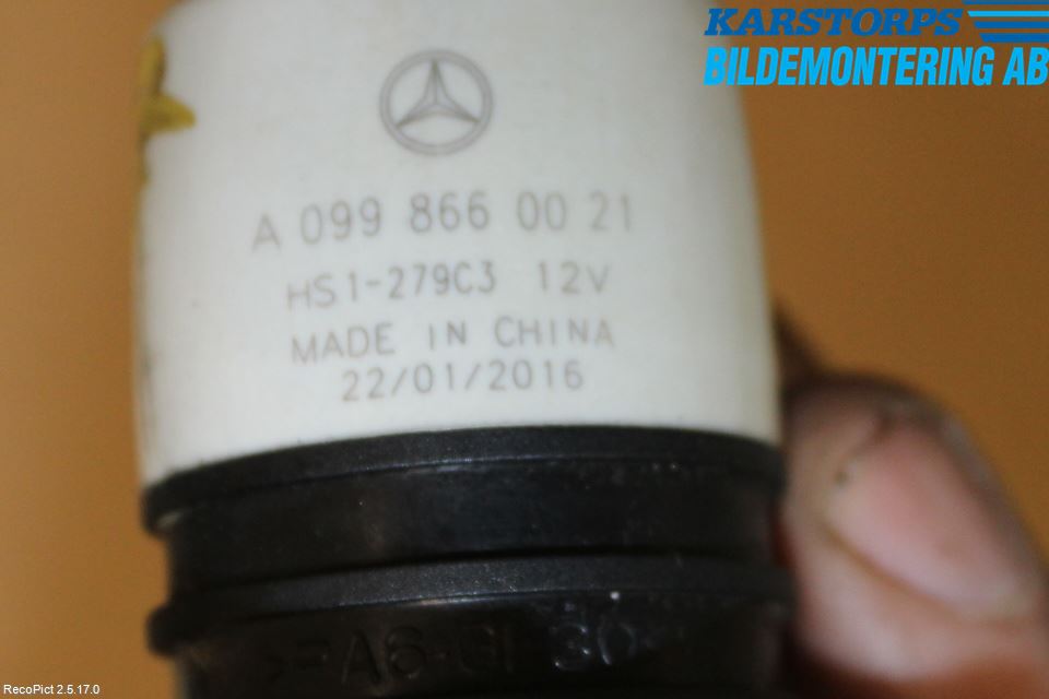 Mercedes-Benz MB C-KLASS (W205) 14-21 Spolarpump Vindruta