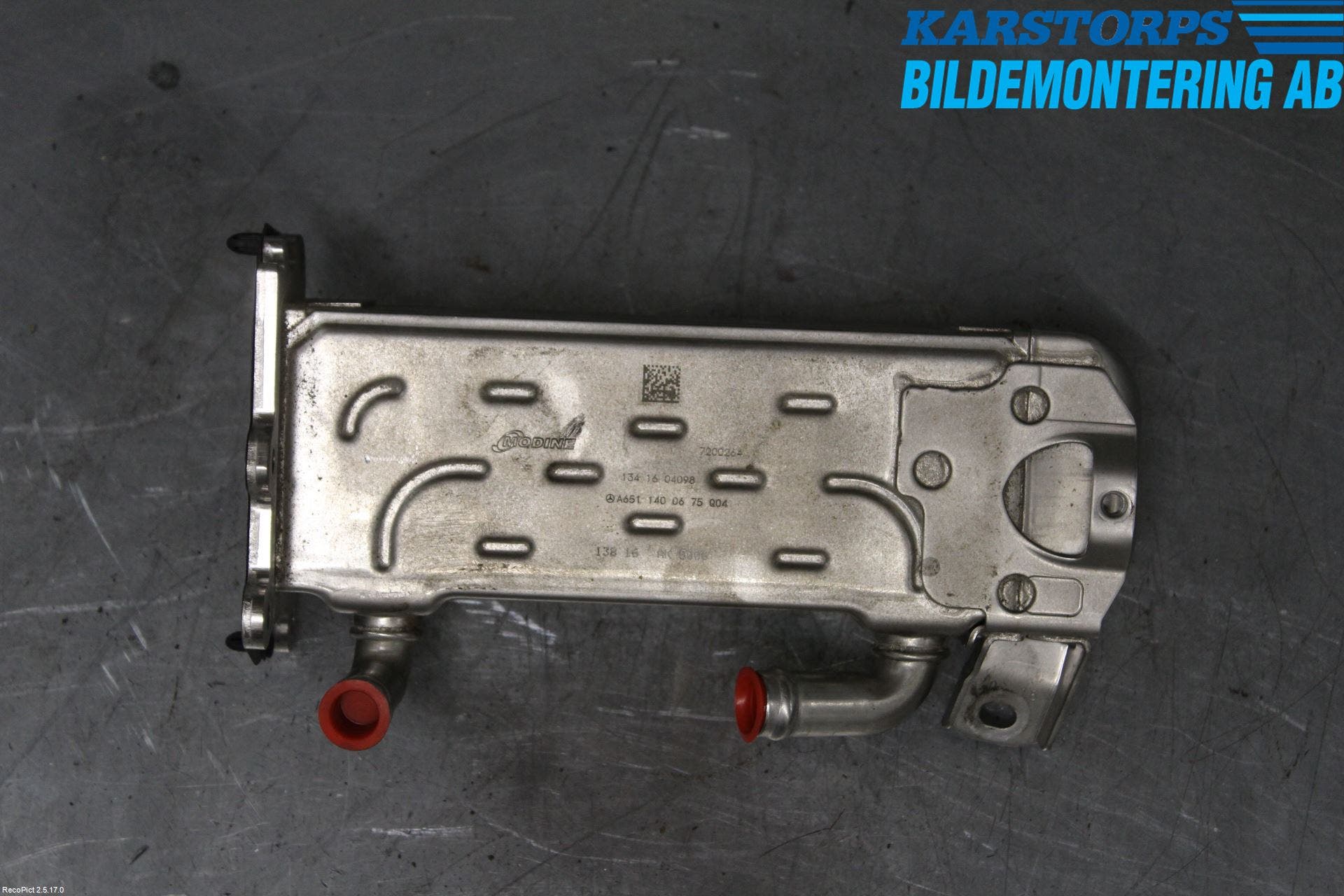 Mercedes-Benz MB C-KLASS (W205) 14-21 Avgaskylare