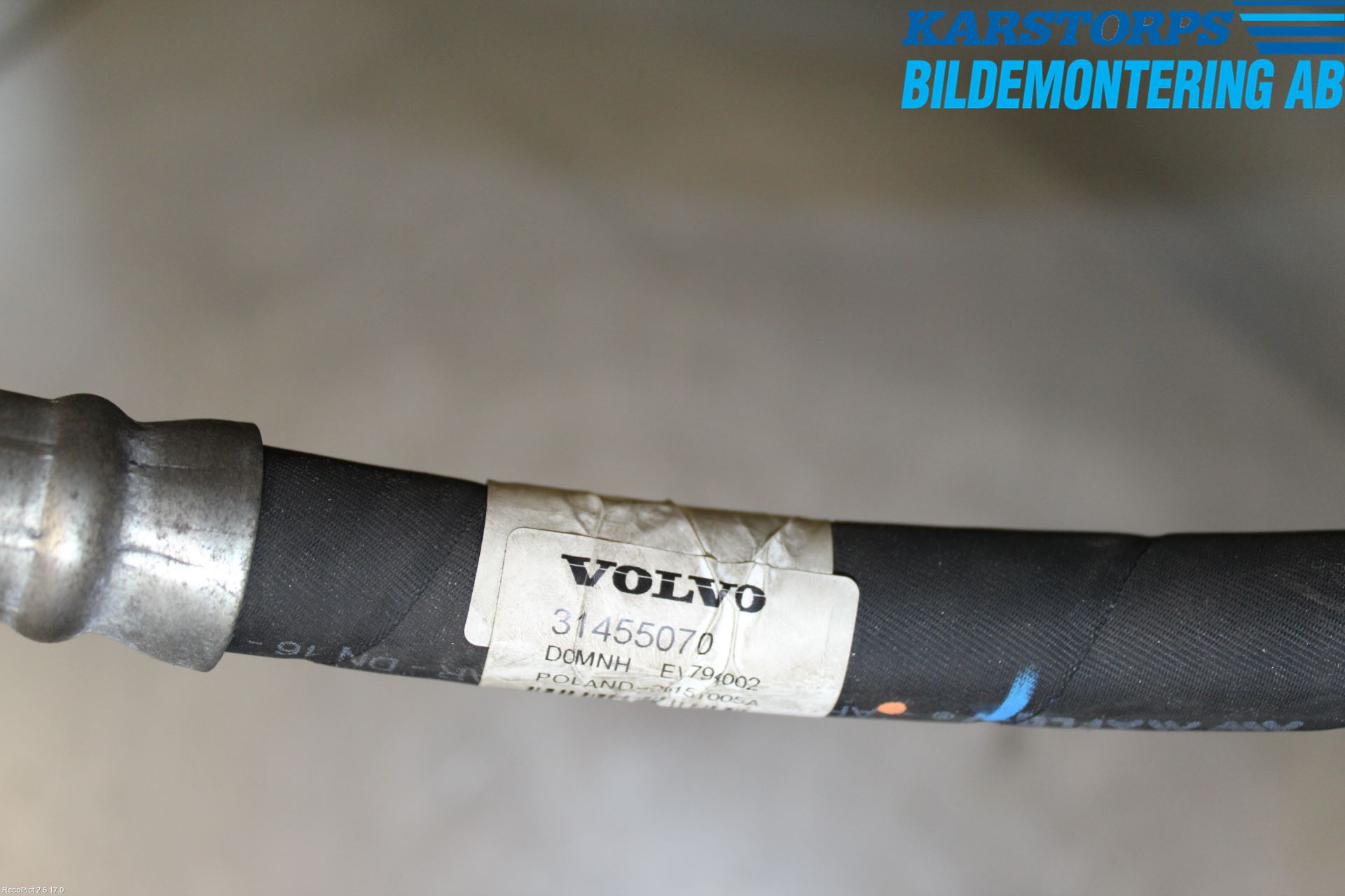 Volvo V70 14-16 Ac Slang-Rör