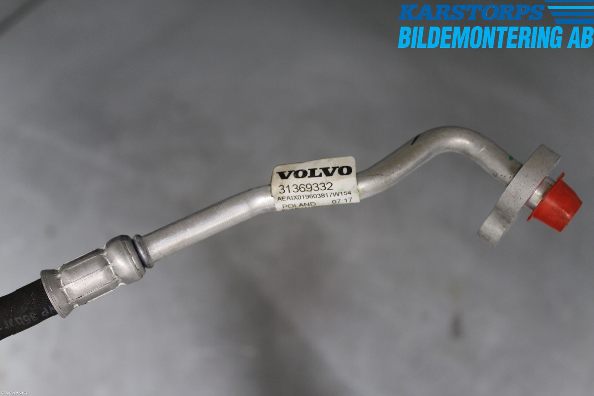 Volvo V90 17->> Ac Slang-Rör