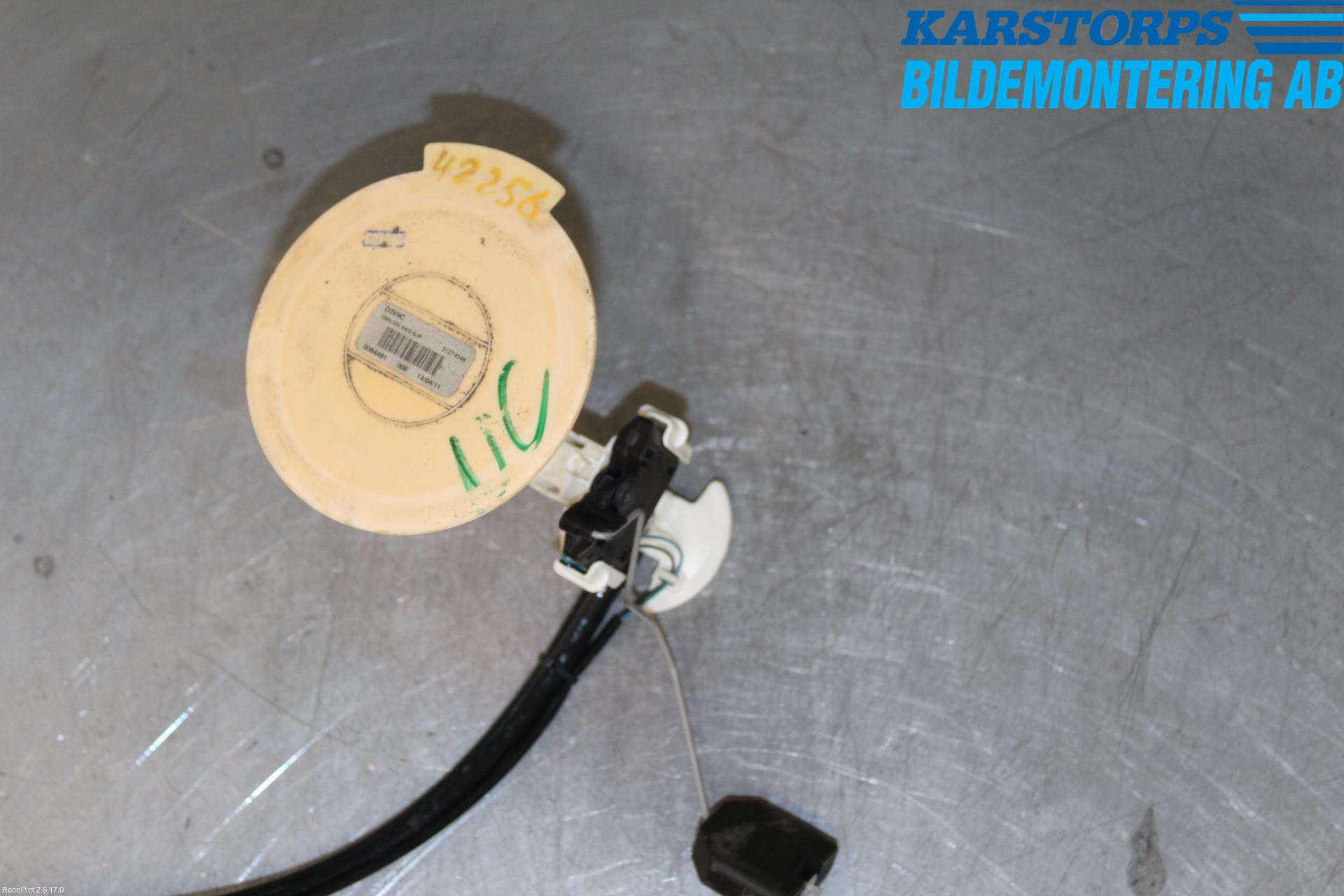 Volvo S60 11-13 Givare Tank