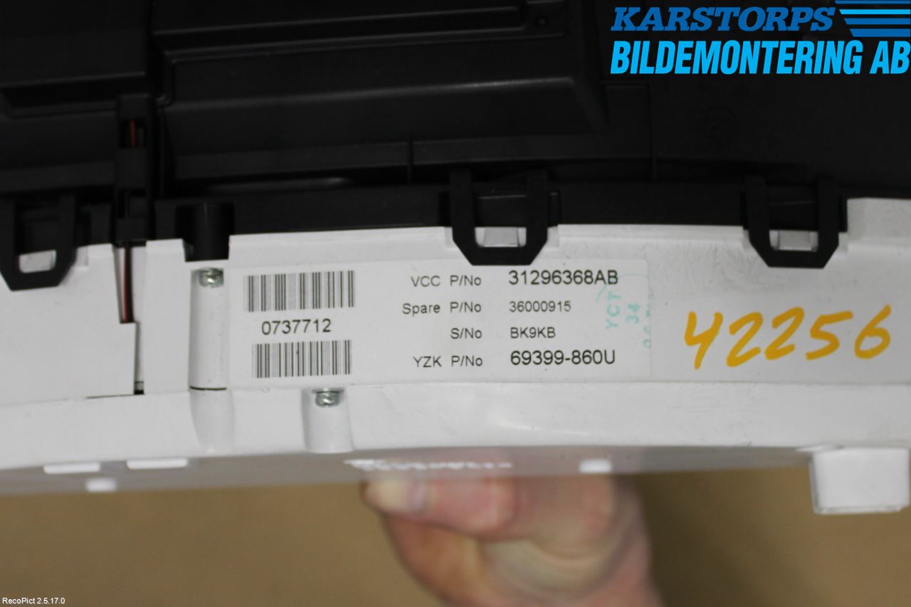 Volvo S60 11-13 Instrument Komb