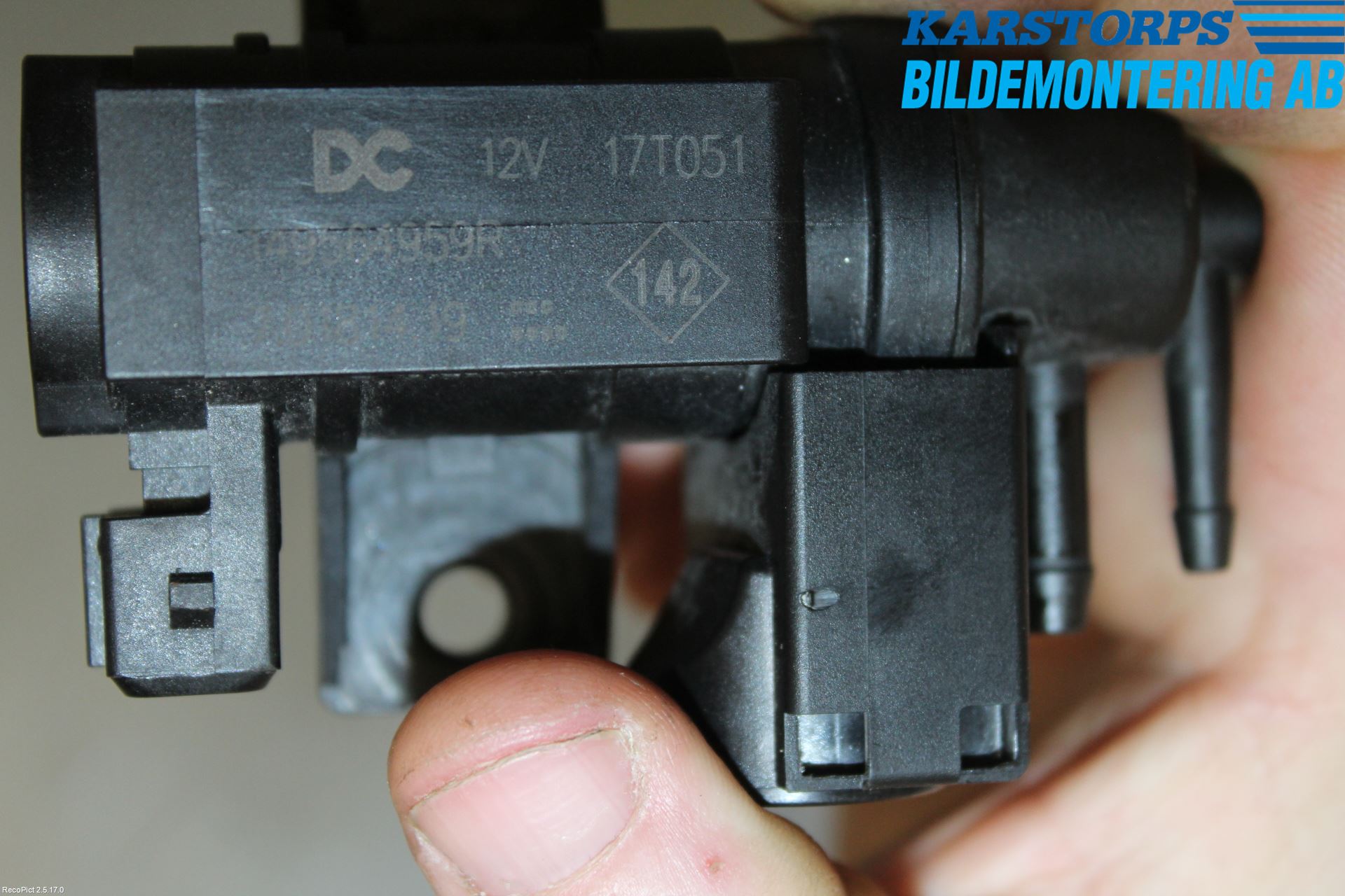 Renault MEGANE IV 16-23 Magnetventil Laddtryck