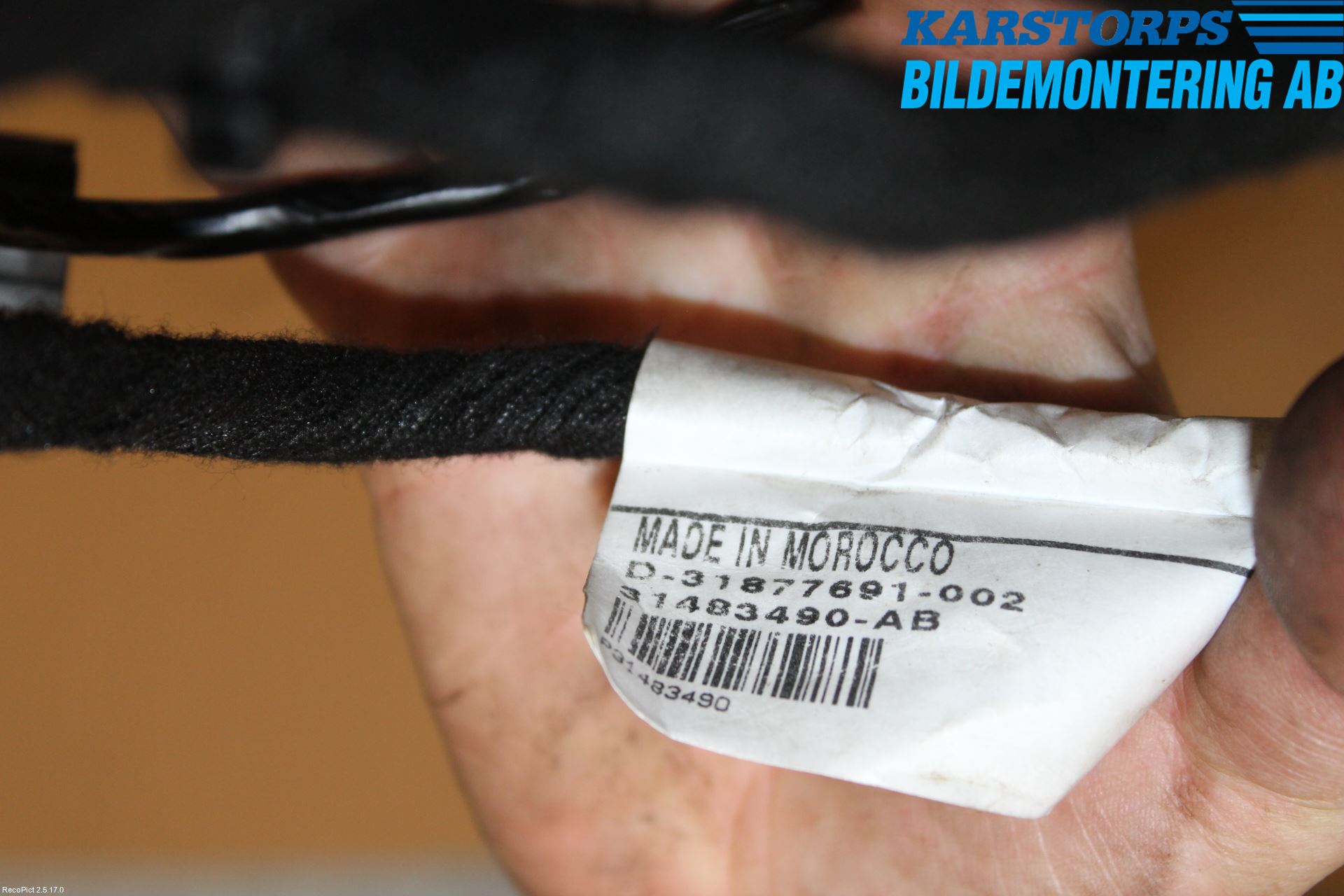 Volvo V90 17->> Kabelhärva