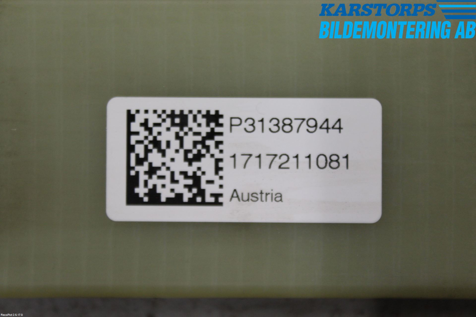 Volvo V90 17->> Fjäder Bak Blad