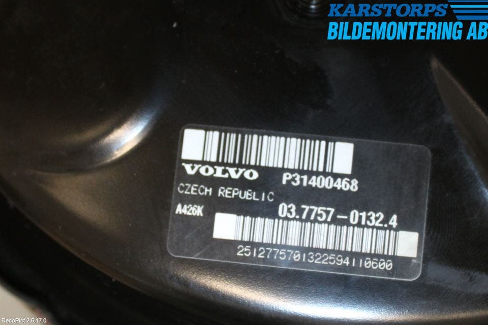 Volvo XC60 14-17 Bromsservo