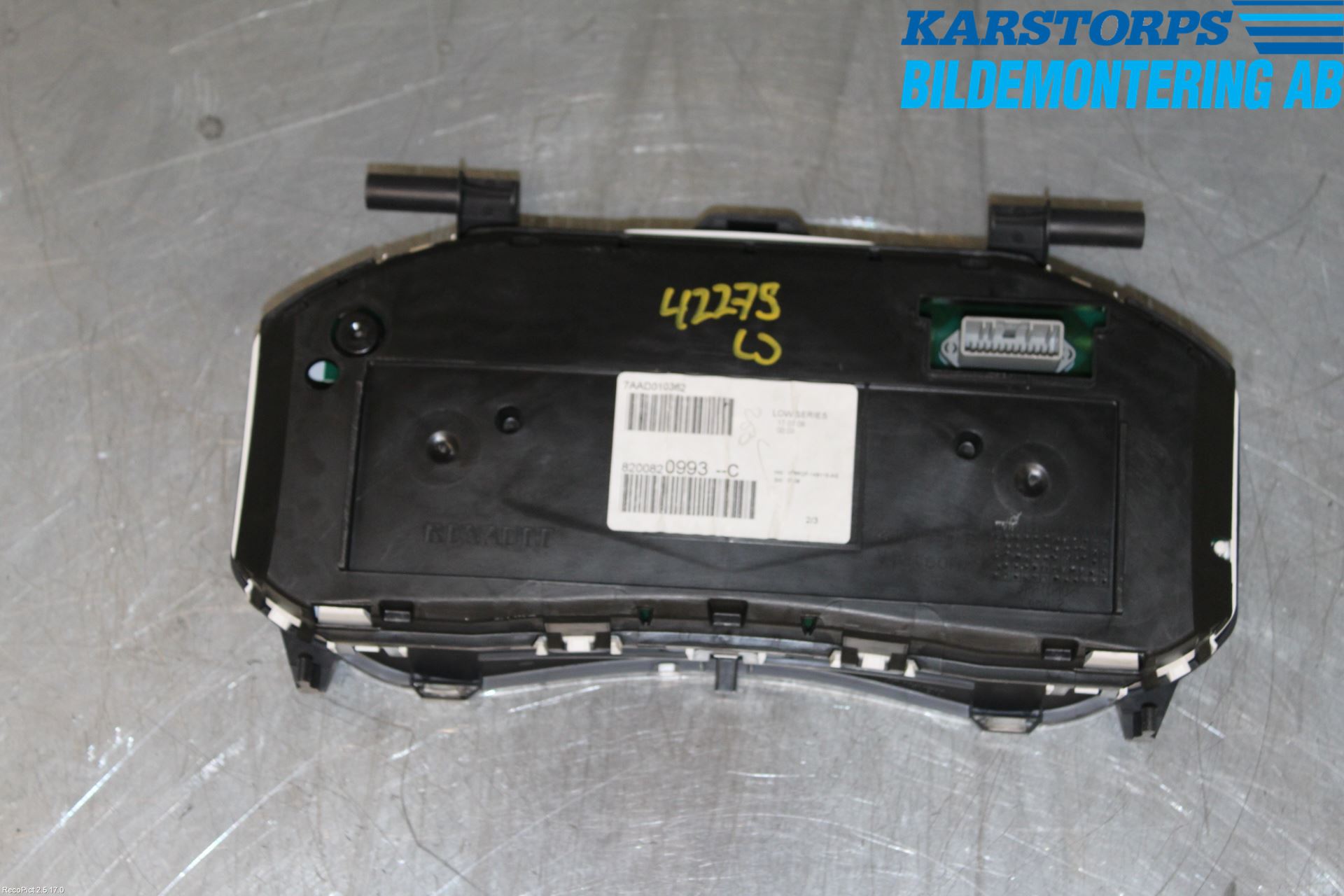 Renault CLIO III  06-09 Instrument Komb