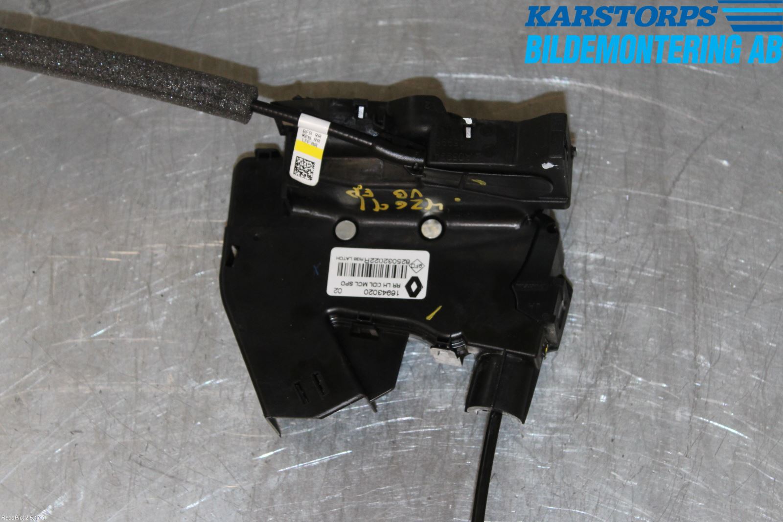 Renault MEGANE IV 16-23 Låskista-Dörrlås
