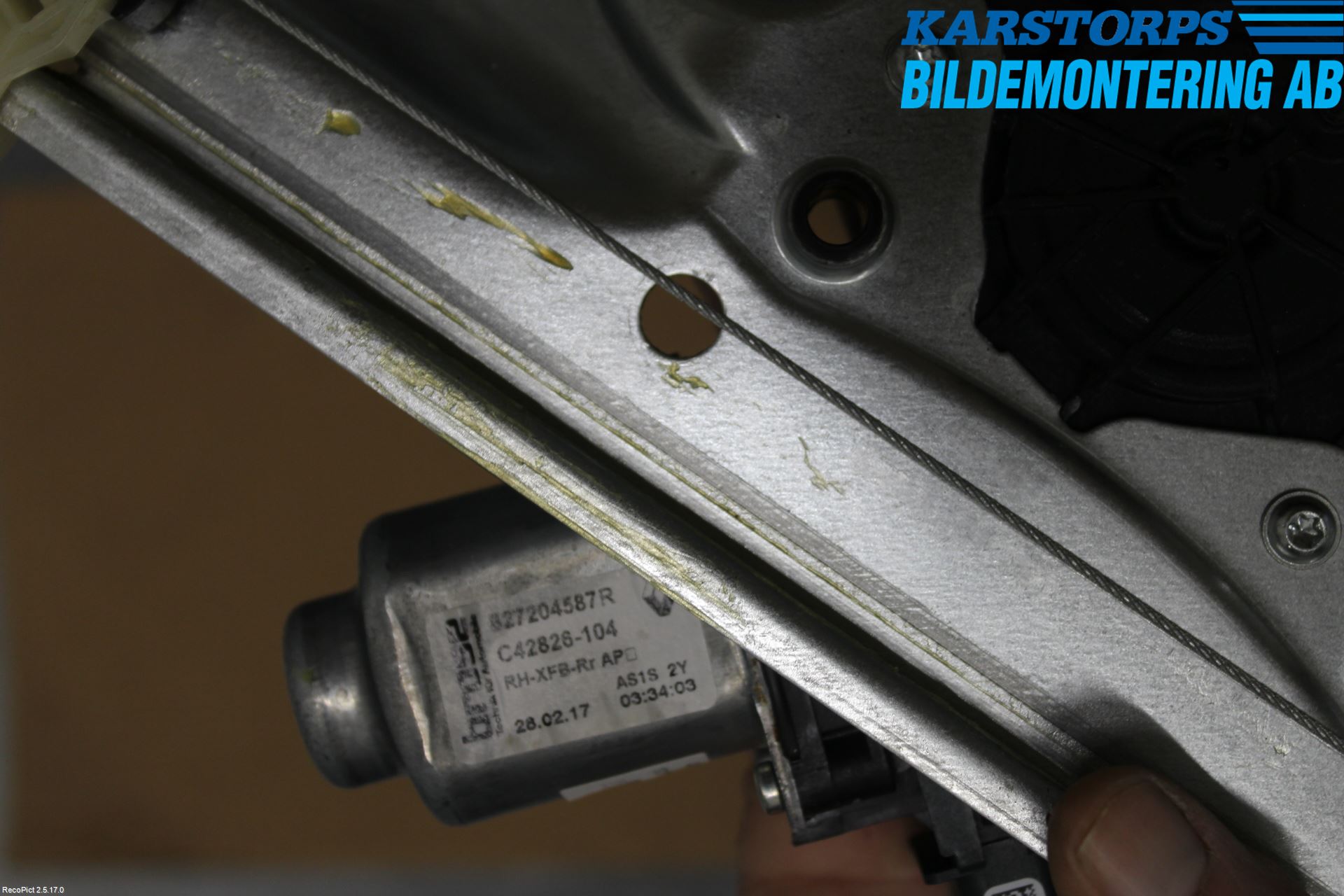 Renault MEGANE IV 16-23 Fönsterhiss El Kompl