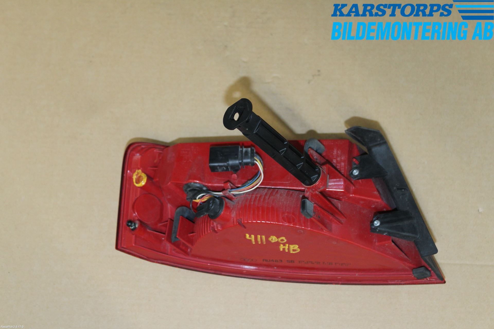 Audi A5 07-16 Bakljus Höger