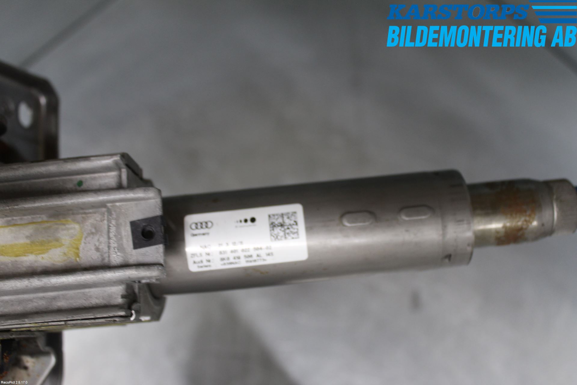 Audi A5 07-16 Rattaxelagg Justerbart