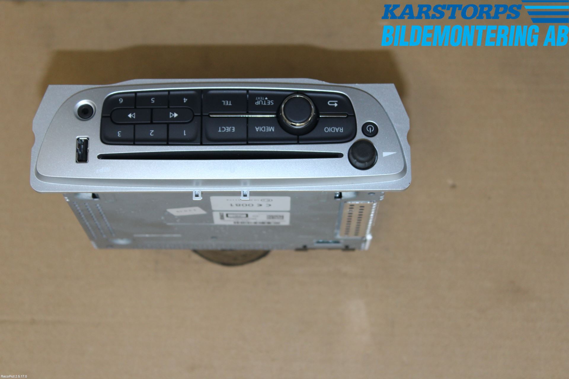 Renault MEGANE III 09-15 Cd Radio - Multimediapanel