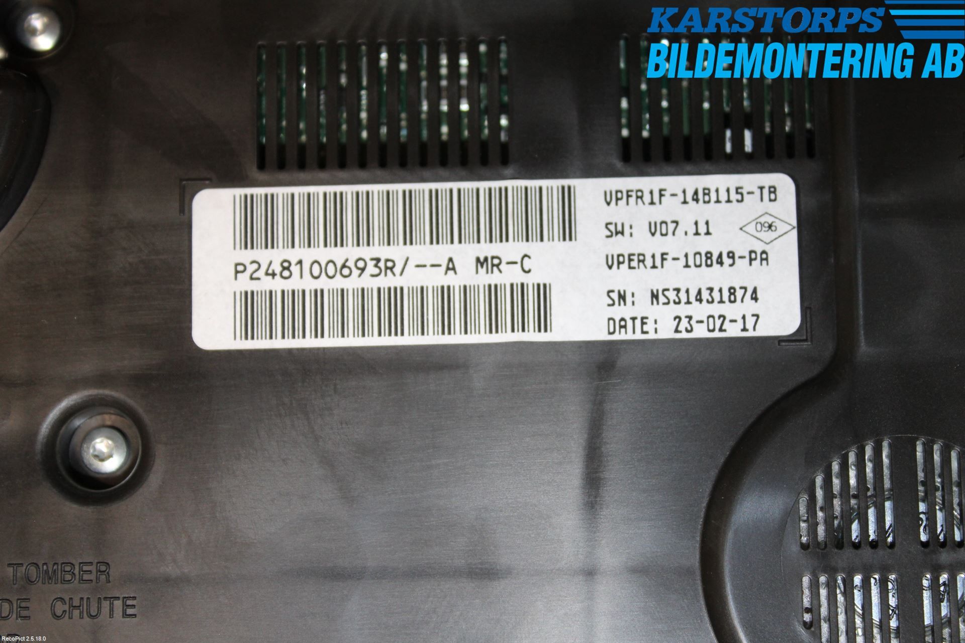 Renault MEGANE IV 16-23 Instrument Komb