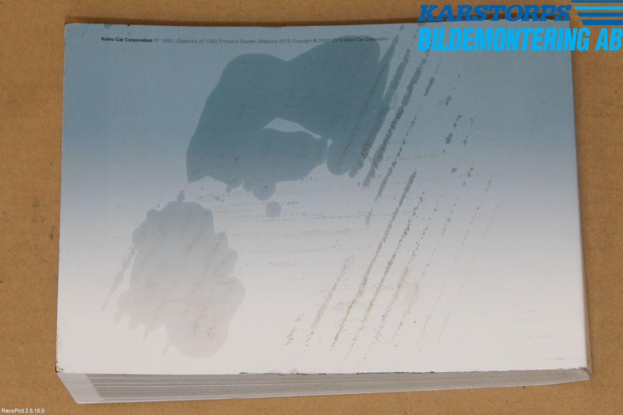 Volvo V70 14-16 Instruktionsbok