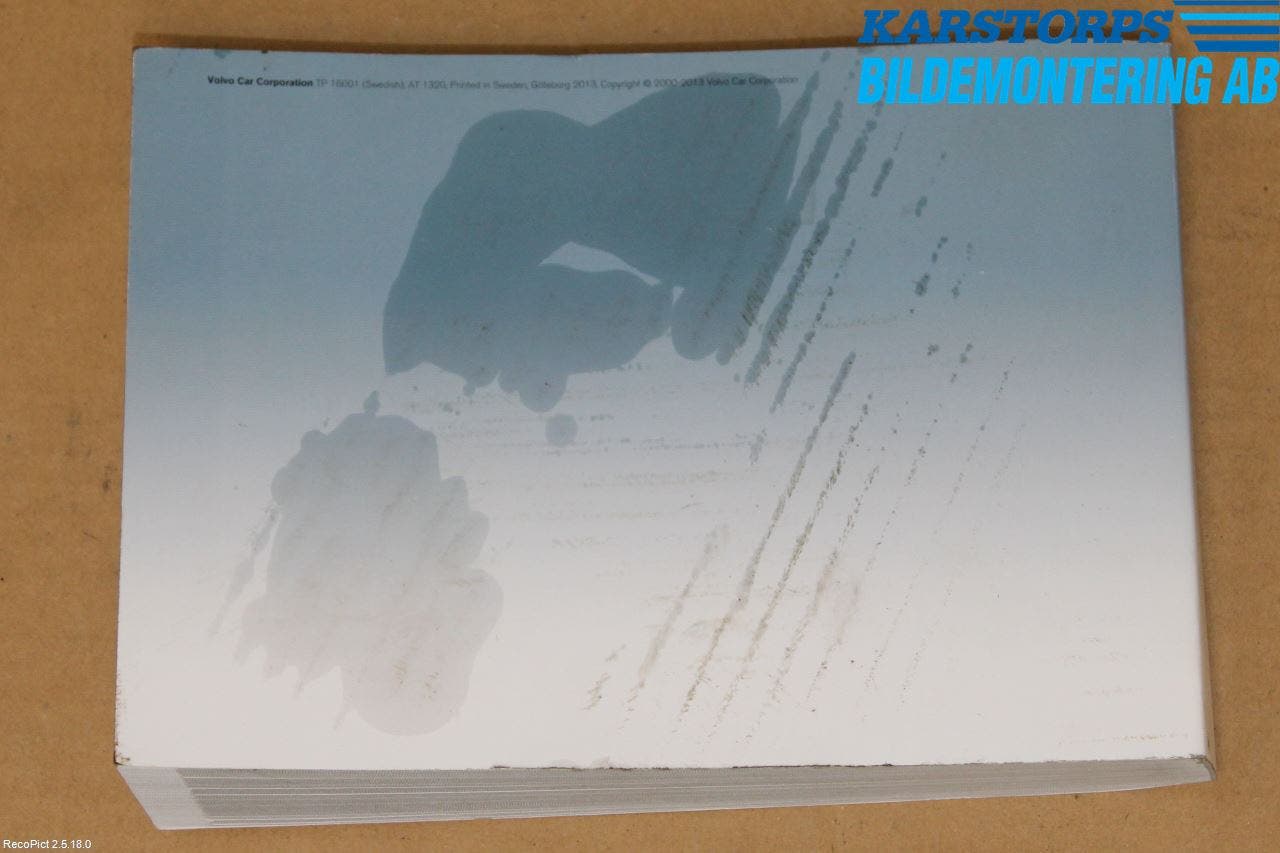 Volvo V70 14-16 Instruktionsbok