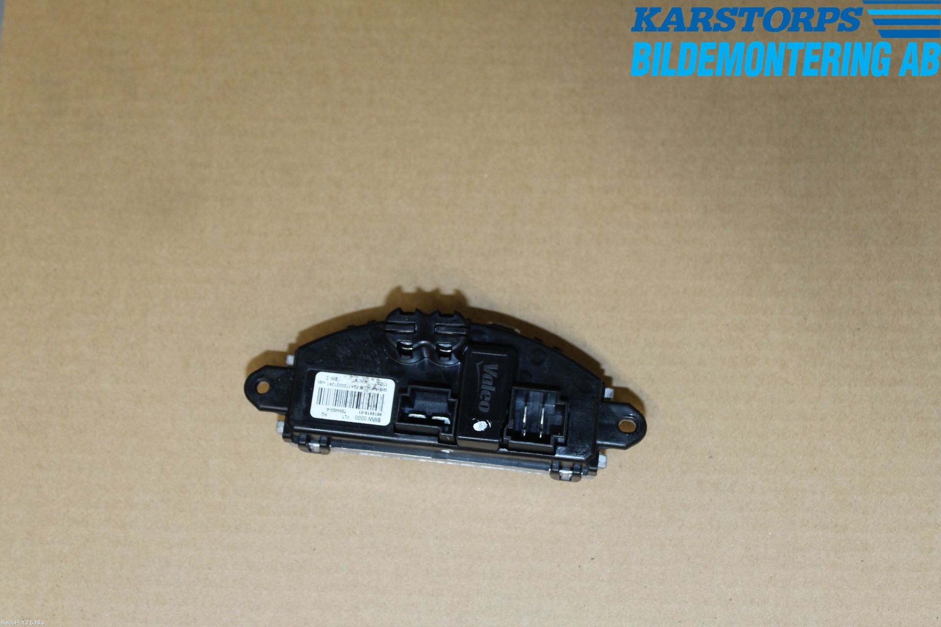 BMW 3 F30/F31/F80 12-19 Värmefläktsmotstånd