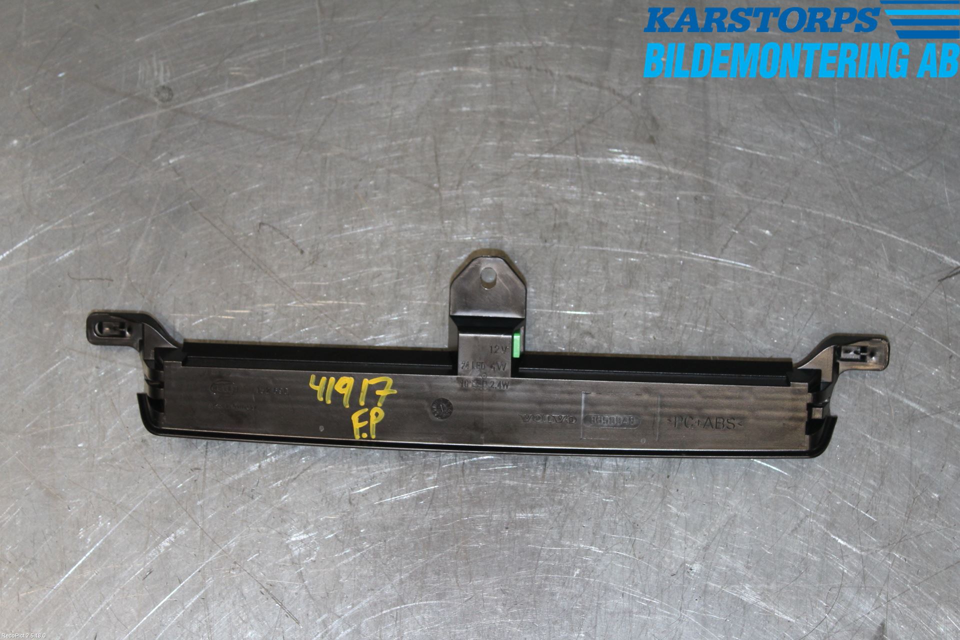 Volvo V70 05-08 Bromsljus Bakruta