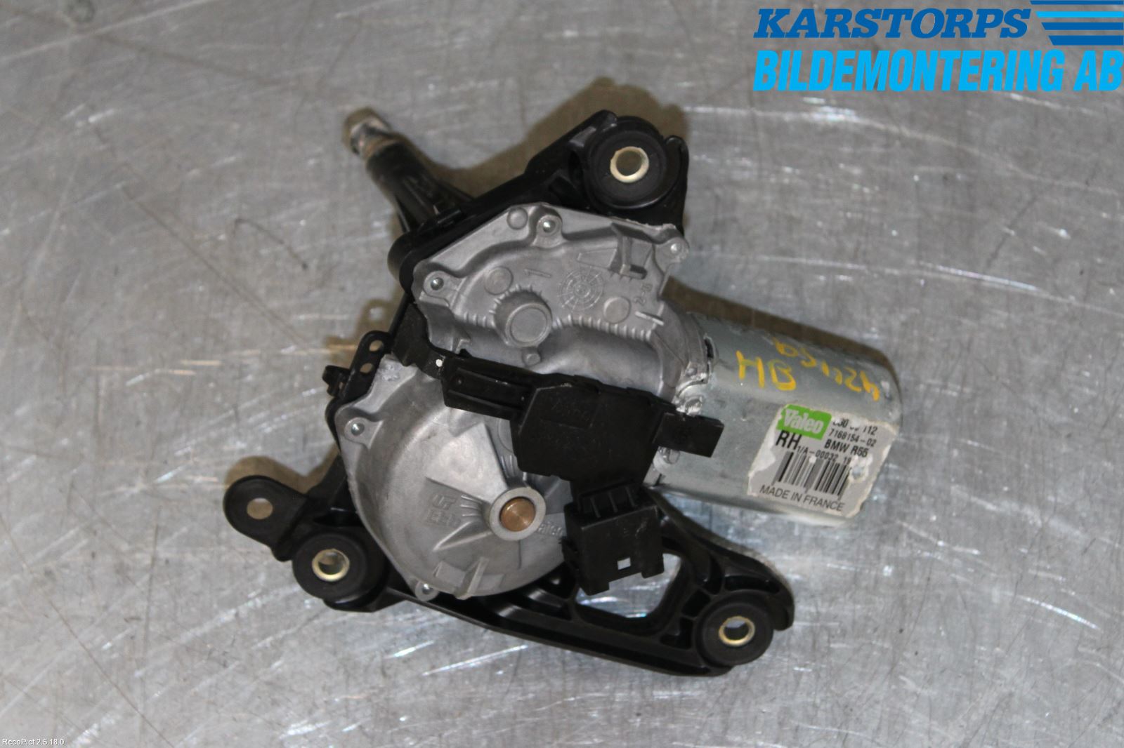 Mini CLUBMAN R55 06-14 Torkarmotor Baklucka