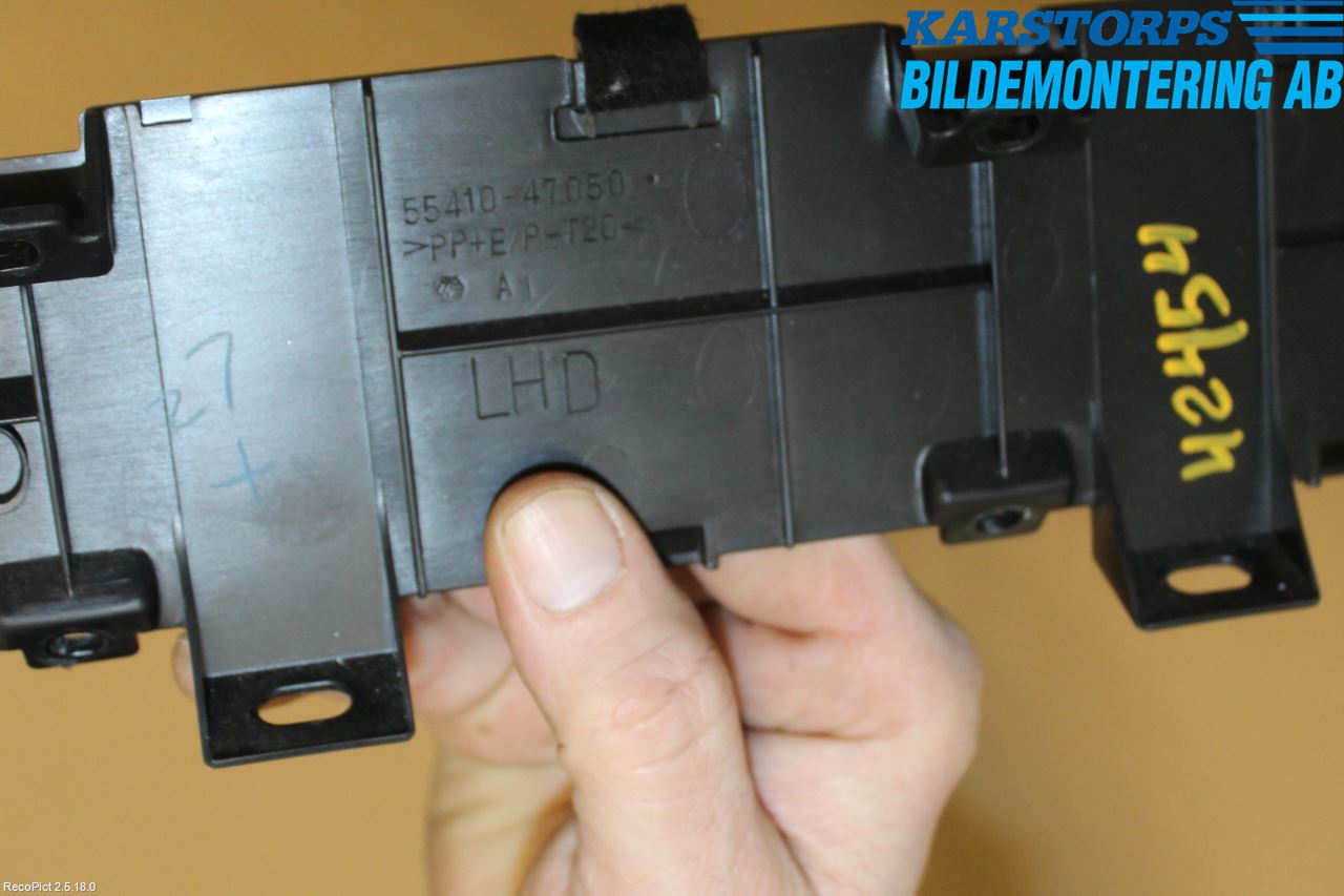 Toyota PRIUS NWH20 04-08 Instrumentbräda Inlägg-Dekorlist