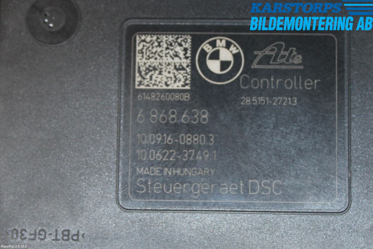 BMW 3 GT F34 13-19 Abs Hydraulaggregat