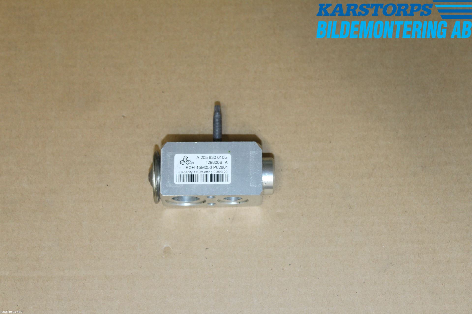Mercedes-Benz MB E-KLASS (W213) 16-23 Ac Expansionsventil