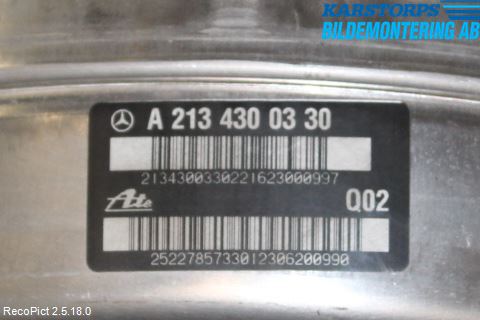 Mercedes-Benz MB E-KLASS (W213) 16-23 Bromsservo