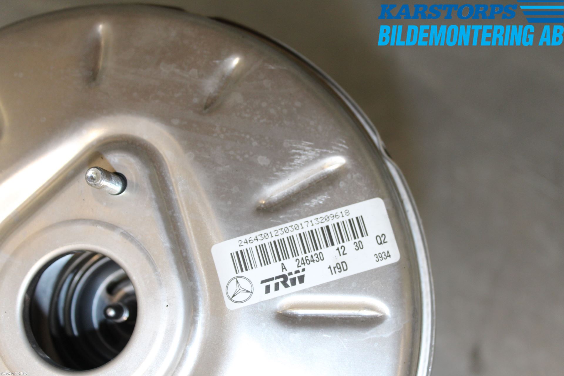Mercedes-Benz MB CLA-KLASS (C117/X117) 13-19 Bromsservo