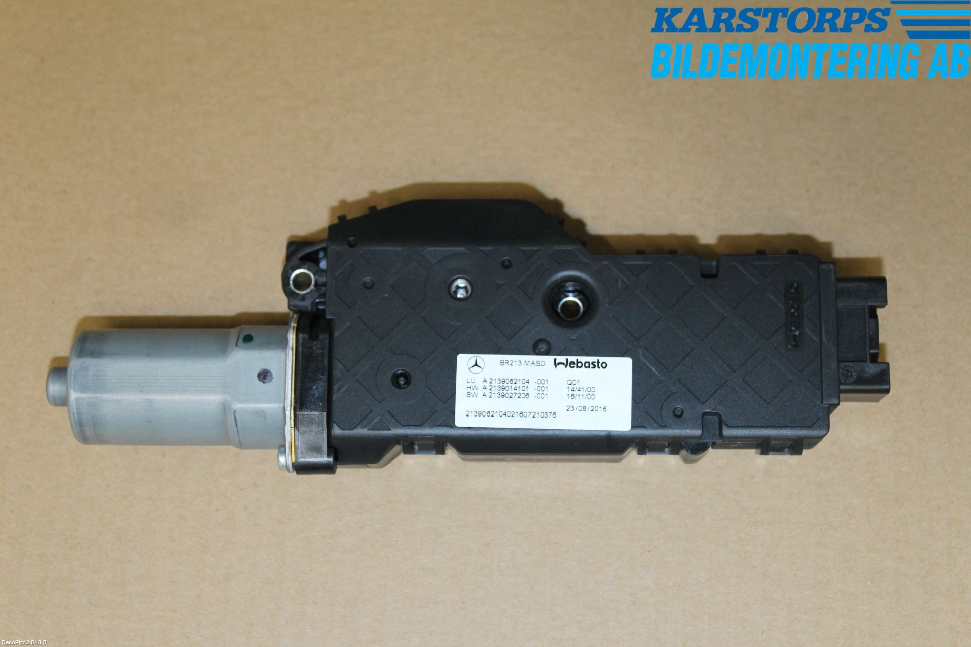 Mercedes-Benz MB E-KLASS (W213) 16-23 Taklucksmotor