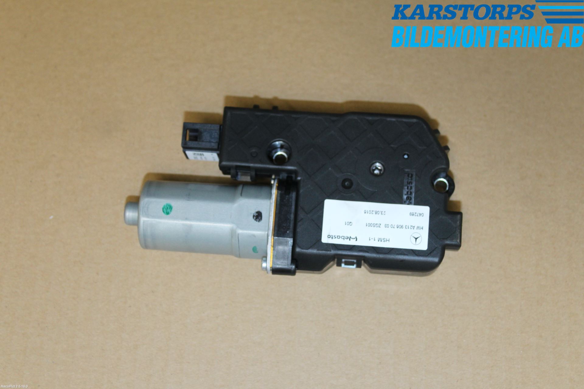 Mercedes-Benz MB E-KLASS (W213) 16-23 Taklucksmotor