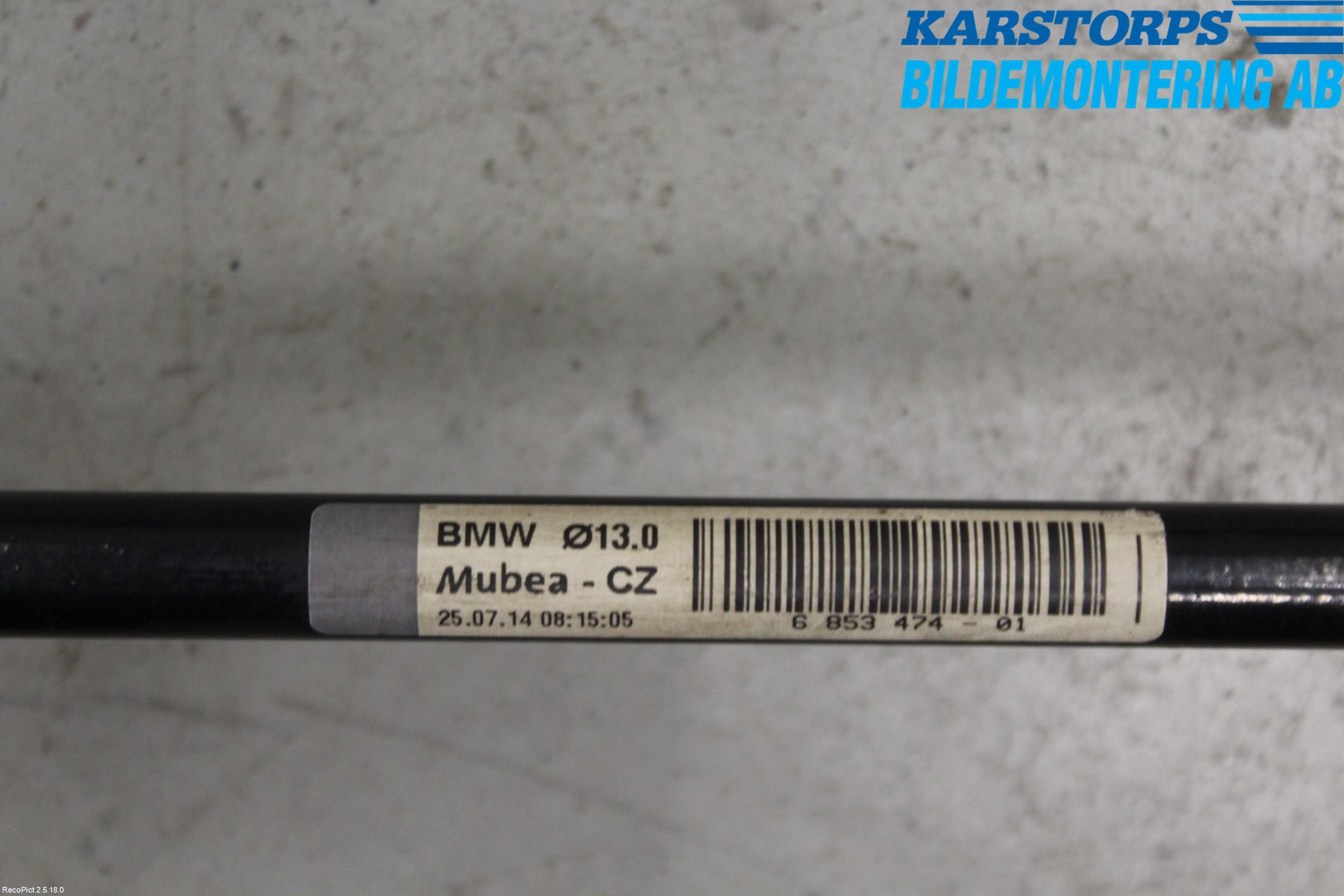 BMW 3 GT F34 13-19 Krängningshämmare Bak