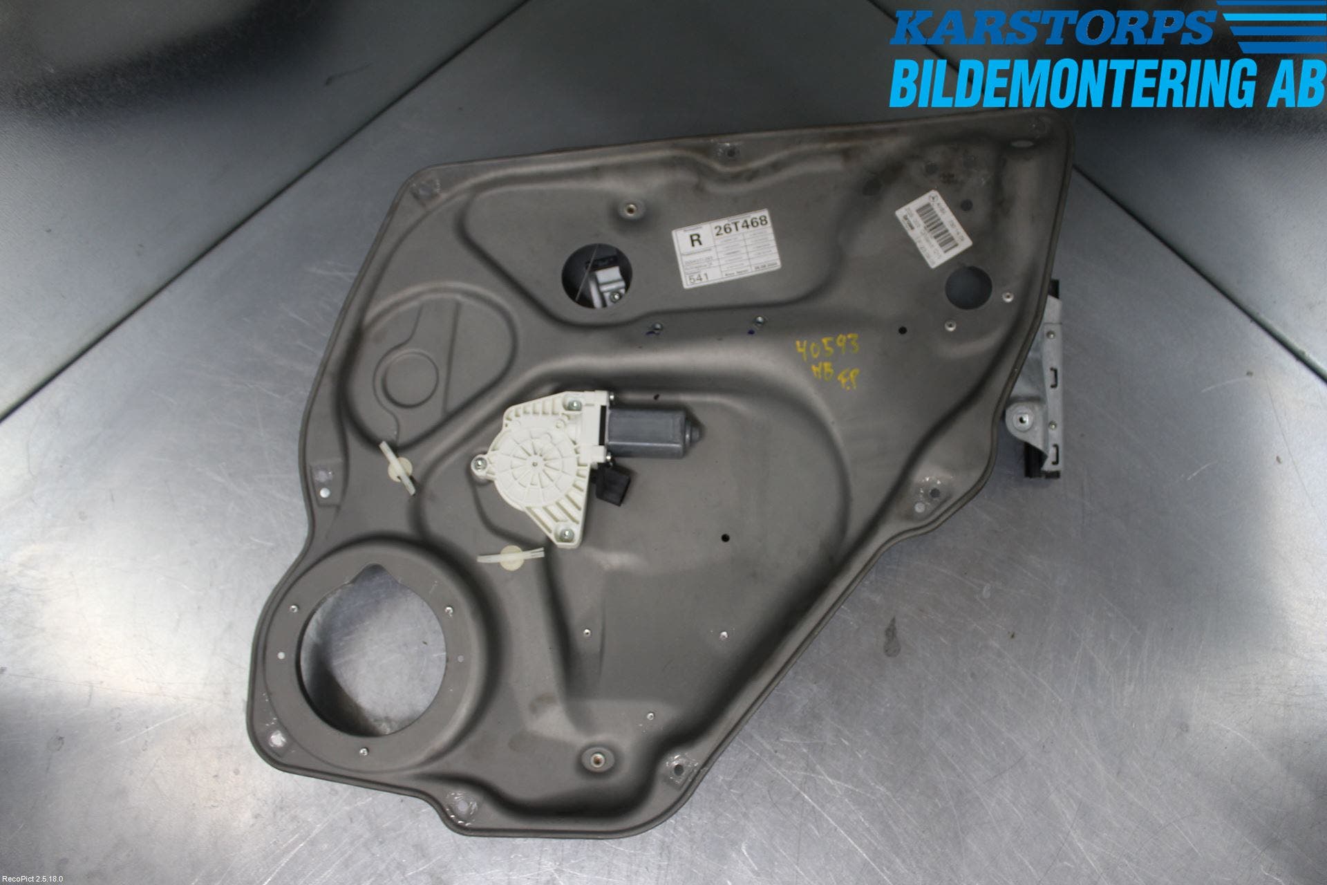 Mercedes-Benz MB A-KLASS (W169) 04-12 Fönsterhiss El Kompl