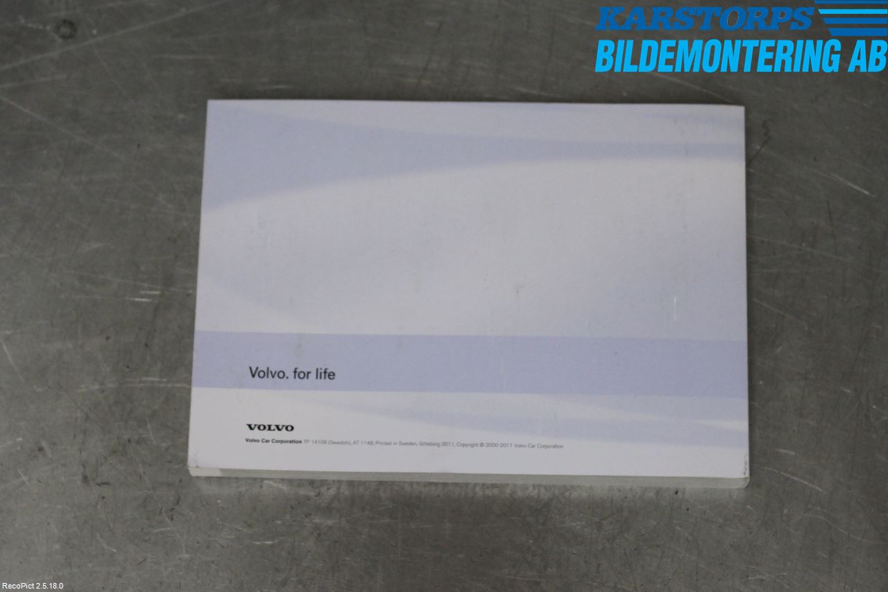 Volvo V70 08-13 Instruktionsbok